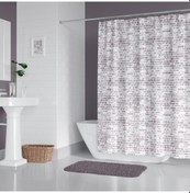 Resim Zethome Jackline Banyo Duş Perdesi 1406 Tek Kanat 1x120x200 Çok Renkli 