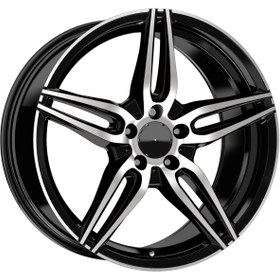 Resim RC 19" 5x112 Meedes Uyumlu Cla Black Machined Jant Jant Takım 