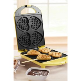 Resim Bestron 700W Stick Kalpli Waffle Maker Lüks Retro Waffle Makinesi 