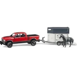 Resim Bruder Ram 2500 Pickup Ve At Nakil Römorku BR02501 