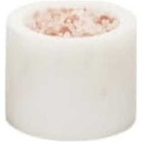 Resim Nero Mermer Baharatlık 6x10 Cm Mermer Tuzluk Biberlik Dekoratif Baharatlık Beyaz Açık Gri 