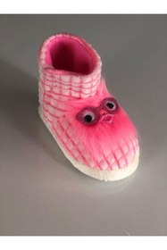 Resim Pandalina Çocuk Panduf Cırtcırtlı Anaokulu Kreş Ayakkabısı ,kaydırmaz Taban , Ev Ayakkabısı 