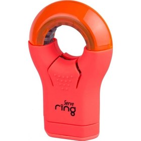 Resim Serve Ring Silgili Kalemtıraş Kırmızı 