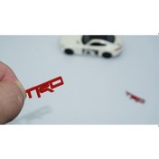 Resim Trd Direksiyon Kırmızı Logo Amblem Toyota İle Uyumlu 