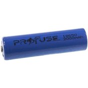 Resim Profuse 18650 3.7 V 2000 mAh Li-ion Şarjlı Pil 