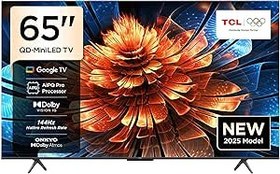 Resim TCL 65Q6C 65" 165 Ekran Uydu Alıcılı 4K Ultra HD Smart QD Mini LED Google TV 