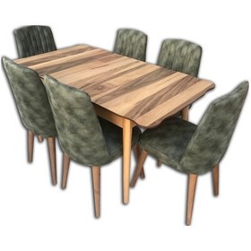 Resim Masa KELEBEK MODEL Takım Ahşap Kayın Torna Ayak Sandalye Dilimli giydirme El Yapım 