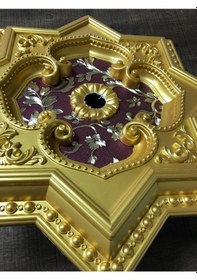 Resim Decogold 60 Cm Yıldız Altın Saray Tavan 