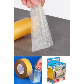Resim Boss Tape Halı Kaydırmaz Bant Halı Kilim Sabitleme ve Yapıştırma Bandı Çift Taraflı Bant 5 m 