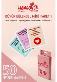 Resim Hangover Romantik Mini İçki Kart Oyunu 45 Adet Kart 