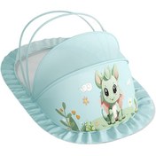 Resim Beşik Cibinlik Katlanır Tam Kapak-yeşil 07 