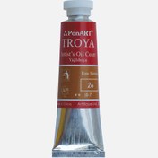 Resim PonArt Troya Yağlı Boya Tüp 26 Raw Sienna 37 ml 