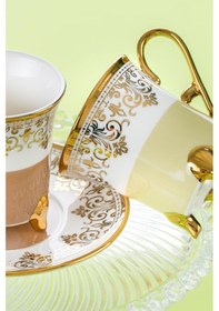 Resim Acar Ornette 6 Kişilik Kahve Fincanı Takımı - 90 Ml 