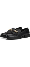 Resim Tommy Hilfiger Deri Siyah Kadın Loafer FW0FW08971BDS 