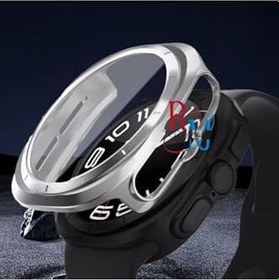 Resim Galaxy Watch 7 Ultra 47 mm ile Uyumlu Kasa ve Ekran Koruyucu 360 Koruma Kapak Şeffaf 