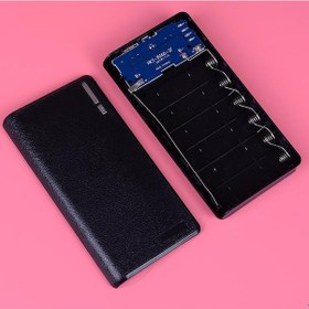 Resim Yaysız Kaynak Kapak Malzemesi Powerbank Kutusu Siyah 