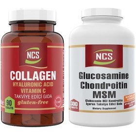 Resim Ncs Glucosamine Chondroitin Msm 300 Tablet + Ncs Collagen 90 Tablet 