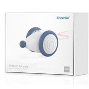 Resim Cheerble Şarjlı Akıllı İneraktif Kedi Fare Oyuncağı Mavi 6 x 5 x 3.6 Cm 