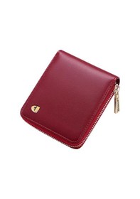 Resim Septwolves Victoria İtalyan Malı Hakiki Deri Gold Premium Hand Made Fermuarlı Kadın Cüzdan - Kadın Kartlık 001 