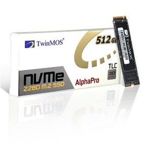 Resim 512 GB TWINMOS M.2 PCIE NVME 2455/1832 NVMEFGBM2280 AD1110TWM0002