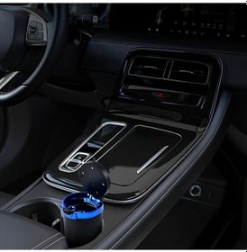 Resim Xuweiwei Özelleştirilebilir Araç Küllüğü - Mavi, Pratik, Hızlı, Sızdırmaz, Kolay Temizlenir, Abs+metal İç Yapı, Otomatik Açılır Kapak 