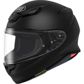 Resim Shoei Nxr 2 Mat Siyah Full Face Motosiklet Kaskı 6 Katmanlı Darbe Sönümleyici Özellik 