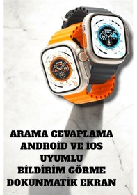 Resim Uyku Ve Nabız Takipli, Wireless Şarjlı Akıllı Saat Android Ve İos Uyumlu 