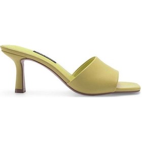 Resim Nine West Pızale 3fx Sarı Kadın Topuklu Terlik Sarı 