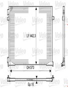 Resim Valeo 814172 Klima Radyatoru ( Renault : Trafic 2.0 16v 2.0dci 2.5dci 06- ) 4417652 8200465490 (WE679941) 