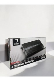 Resim Soundmax DİOMOND DA-2450.4 4 KANALLI 2750WAAT 50RMS OTO ANFİ 