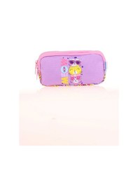 Resim Kaukko Kids 3 Bölmeli Kalem Çantası Cube Cat L8162 