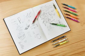 Resim Rotring Tikky Versatil, Uçlu Kalem 0.5 mm, Neon Yeşil 