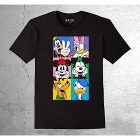 Resim baskwear Miki Mouse Scooby Doo Donald Duck Tişört Çocuk T-shirt 