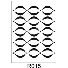 Resim Duvar Dekor Stencil Şablon 40X40 R-015 