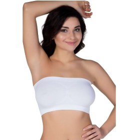 Resim Form Angel Toparlayıcı Straplez Büstiyer Sütyen Pedli 5313 