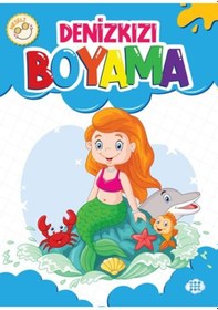 Resim Neşeli Denizkızı Boyama 