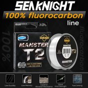 Resim SEAKNIGHT MANSTER T2 %100 Florokarbon İp, 100m/110Yd, 1.36-15.88KG - Süper Güçlü, Pürüzsüz Florokarbon Balıkçılık İçin, Düşük Esneklik, Düşük Hafıza, Üstün Aşınma Direnci, Harika Düğüm Gücü, Hızlı Düşme, Balıkçılık İpi|Pürüzsüz İp Dokusu|Düşük Hafızalı İp 
