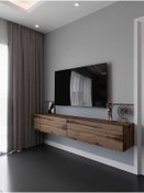 Resim Myniture Home & Living Duvara Monte Tv Sehpası Çırağan Q6106-3 