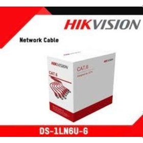 Resim Hikvision Ds-1Ln6U-G Cat6 Utp 305M 23 Awg 4P-Pvc Network Kablo 