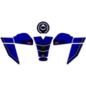 Resim Gp Kompozit Tank Pad Set Mavi Yamaha Mt-25 2020-2024 