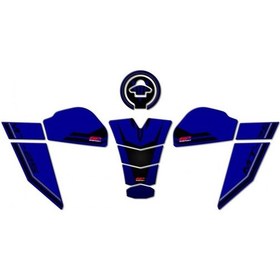 Resim Gp Kompozit Tank Pad Set Mavi Yamaha Mt-25 2020-2024 