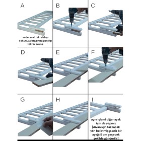 Resim 100X50 cm Yatak Kenarına Geçmeli, Divan Hemnes Uyumlu Yatak Bariyeri 
