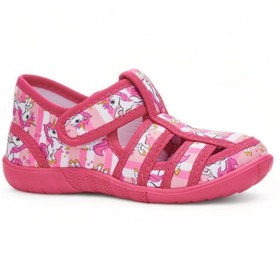 Resim Genel Markalar Kız Çocuk Panduf, Çocuk Kreş Ayakkabısı, Esnek Ve Hafif Tabanlı Panduf, Çocuk Ev Ayakkabısı 