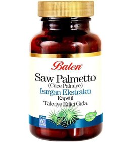 Resim Balen Saw Palmetto (Cüce Palmiye) Isirgan Ekstrakti Kapsül 60 Kapsül 