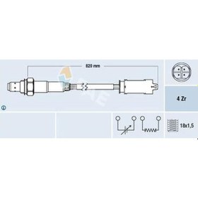 Resim 33104074 Lambda Sensörü Bmw E36 38 46 53 97- Fae-77327 