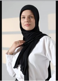 Resim cs ilkim Hazır Penye pratik Şal Siyah 