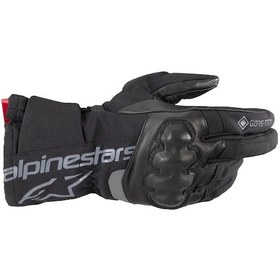 Resim Alpinestars WT-4 Gore-Tex Korumalı Motosiklet Eldiveni Siyah 