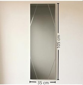Resim Neostill Dekoratif Boy Ayna 35X105 Cm A320D 