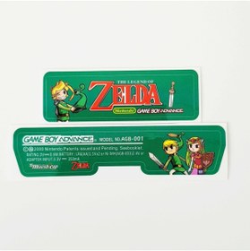 Resim POPKONSOL Nintendo Gameboy Advance Arka Yapıştırma The Legend Of Zelda Gba Back Tag Sticker Model 10 