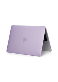 Resim Arabulalaca Apple Uyumlu MacBook Pro 13' 2020 A2338 M1 İşlemcili Mat Doku Kılıf Mor 